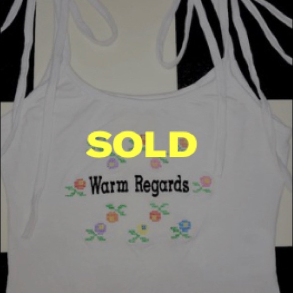 White Tank Top Omighty